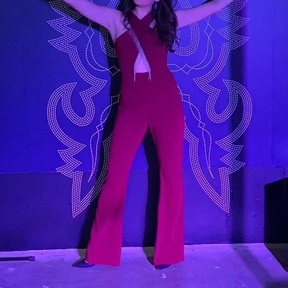 Flare leg jumpsuit - Picture 4 of 4